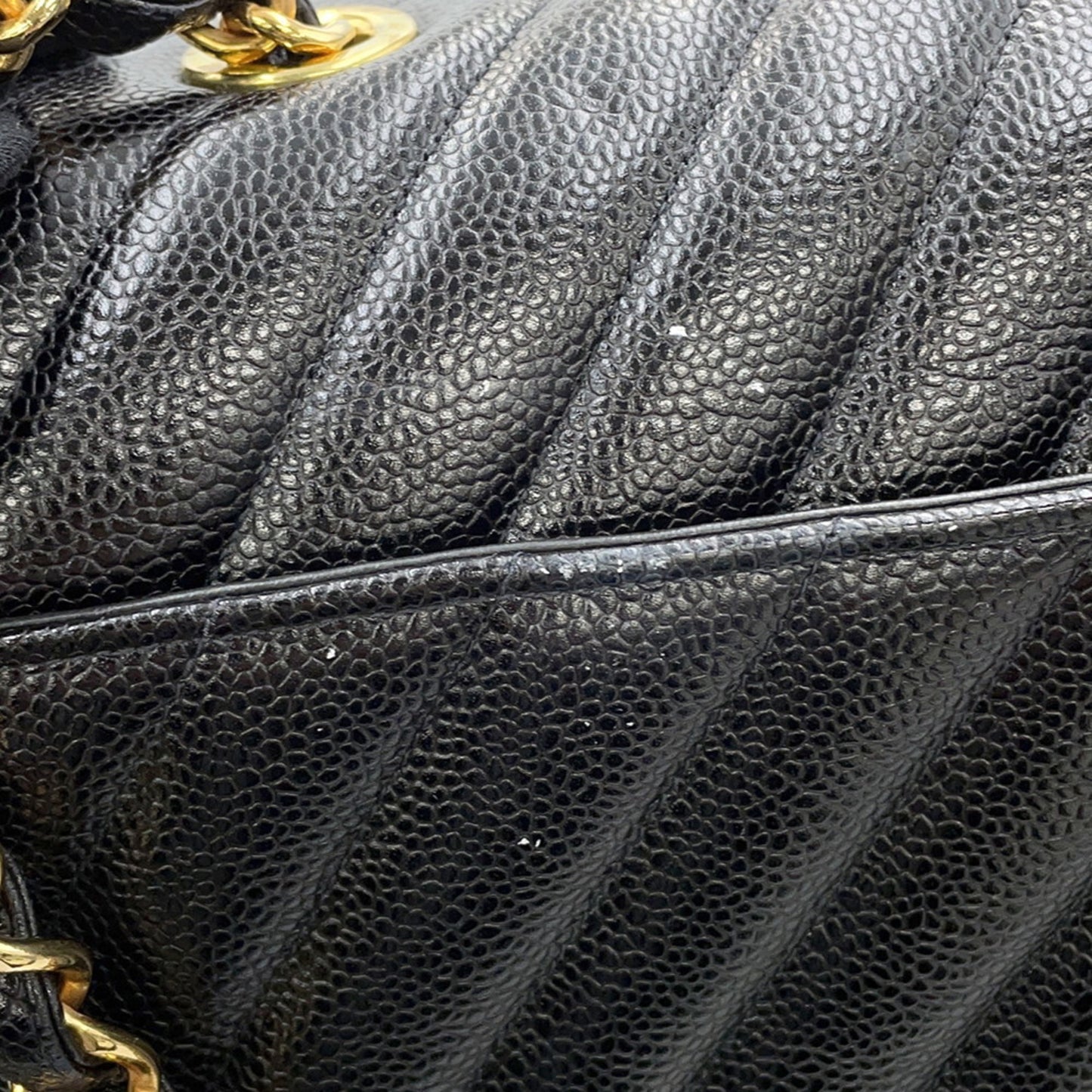 Chanel Calfskin Black Shoulder Bags