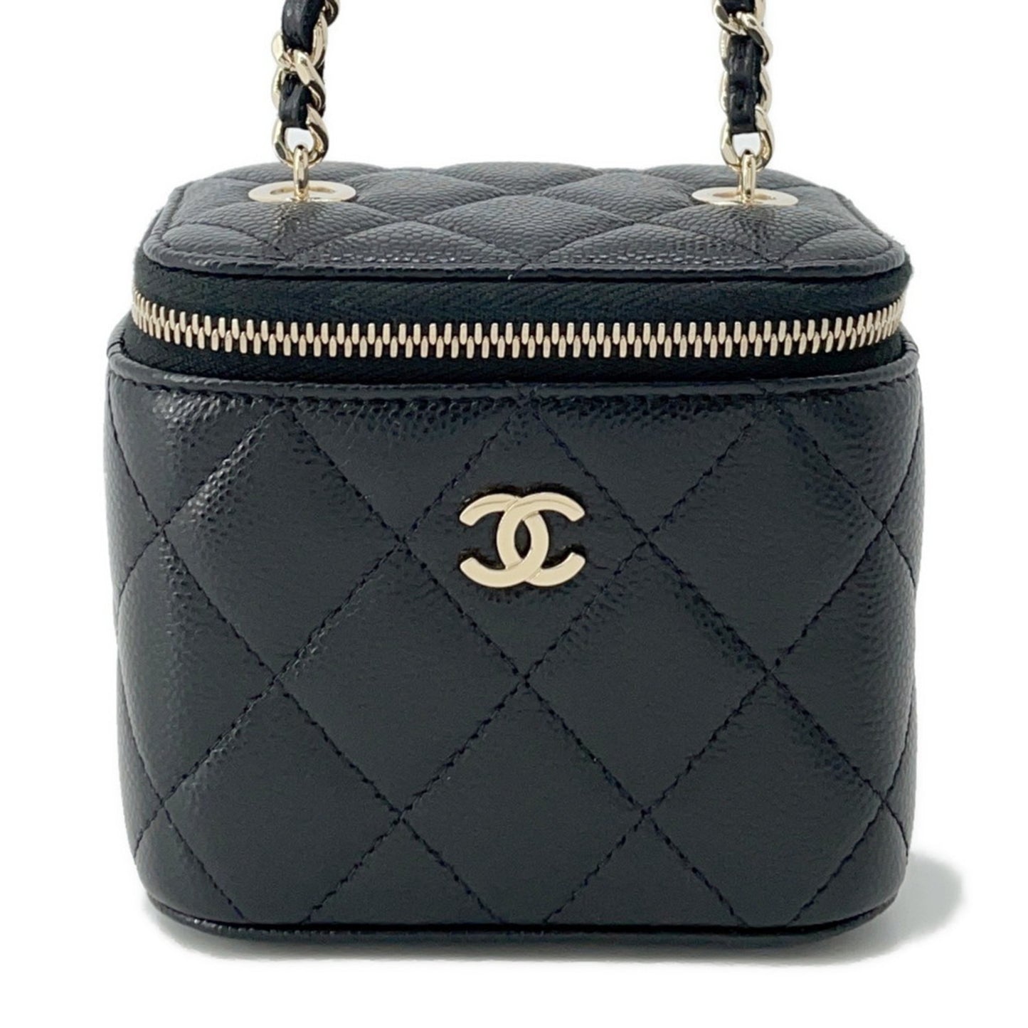 Chanel Calfskin Black Shoulder Bags