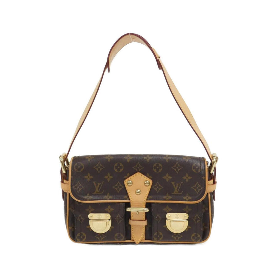 Louis Vuitton Coated Canvas Brown Shoulder Bags