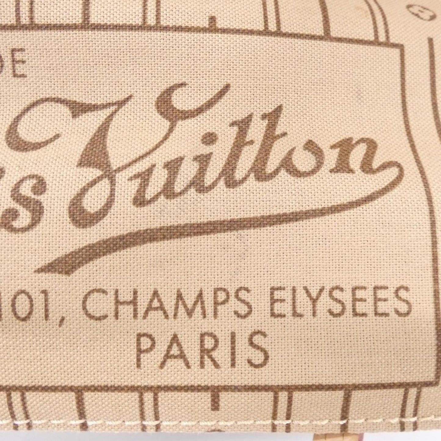Louis Vuitton Coated Canvas Brown Handbags