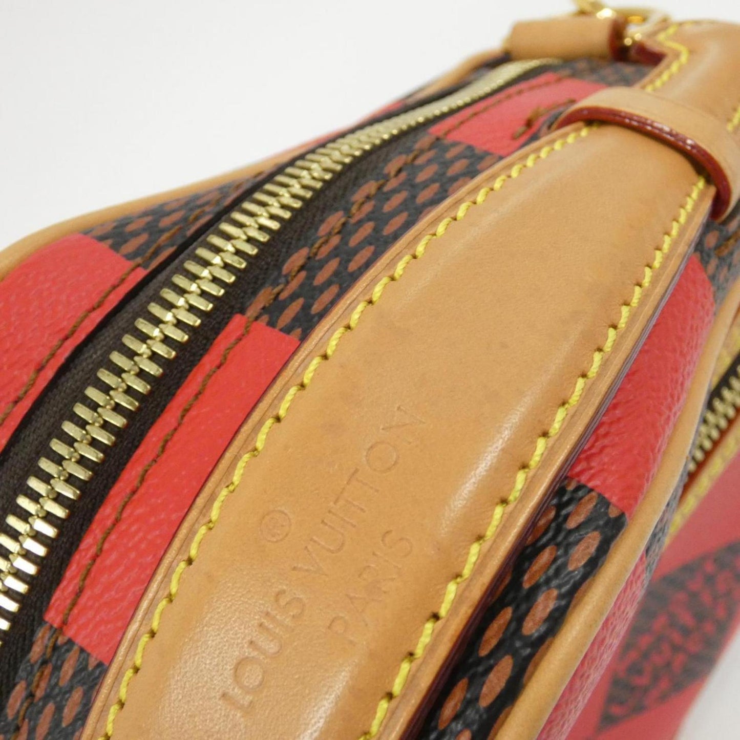Louis Vuitton Coated Canvas Brown Shoulder Bags