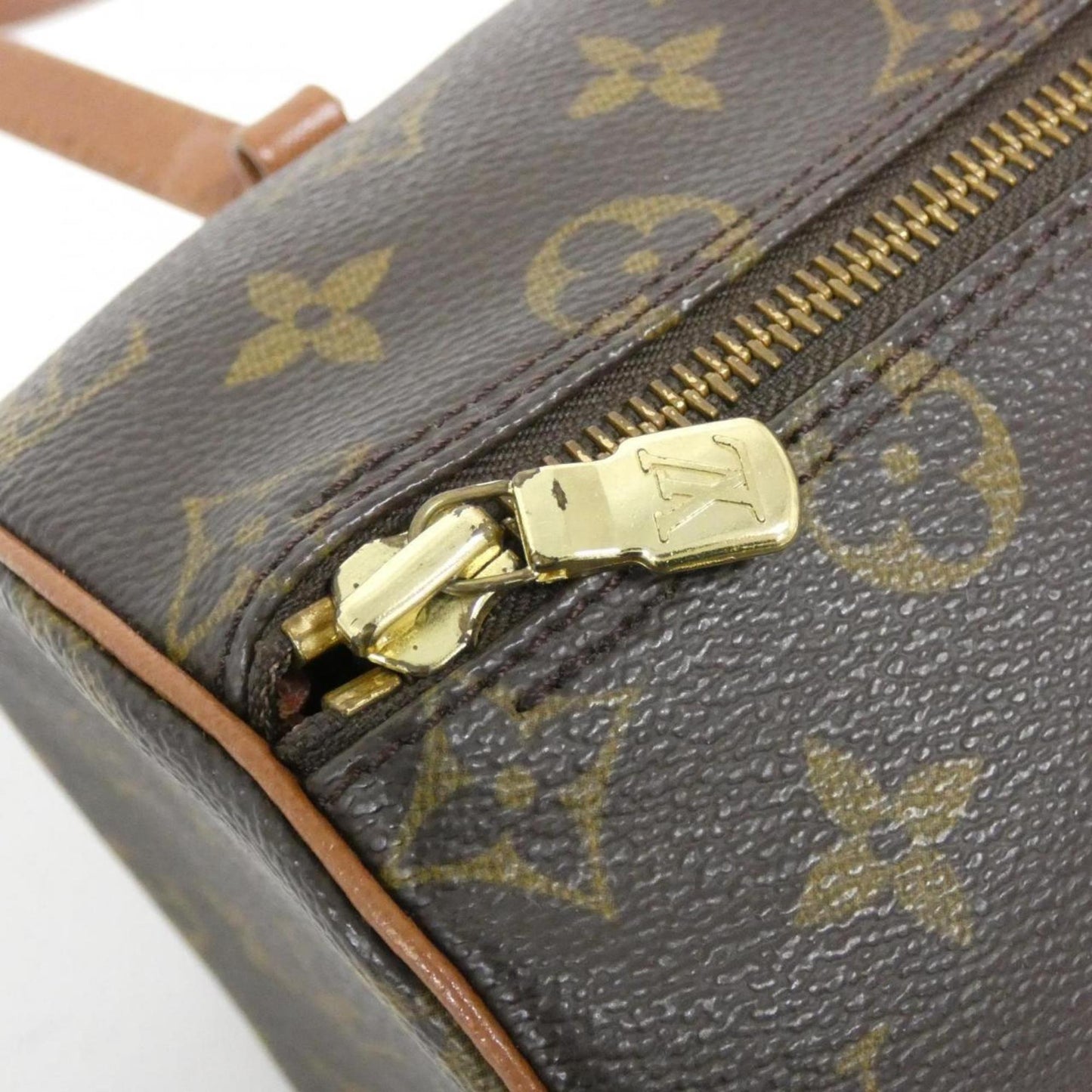 Louis Vuitton Coated Canvas Brown Handbags