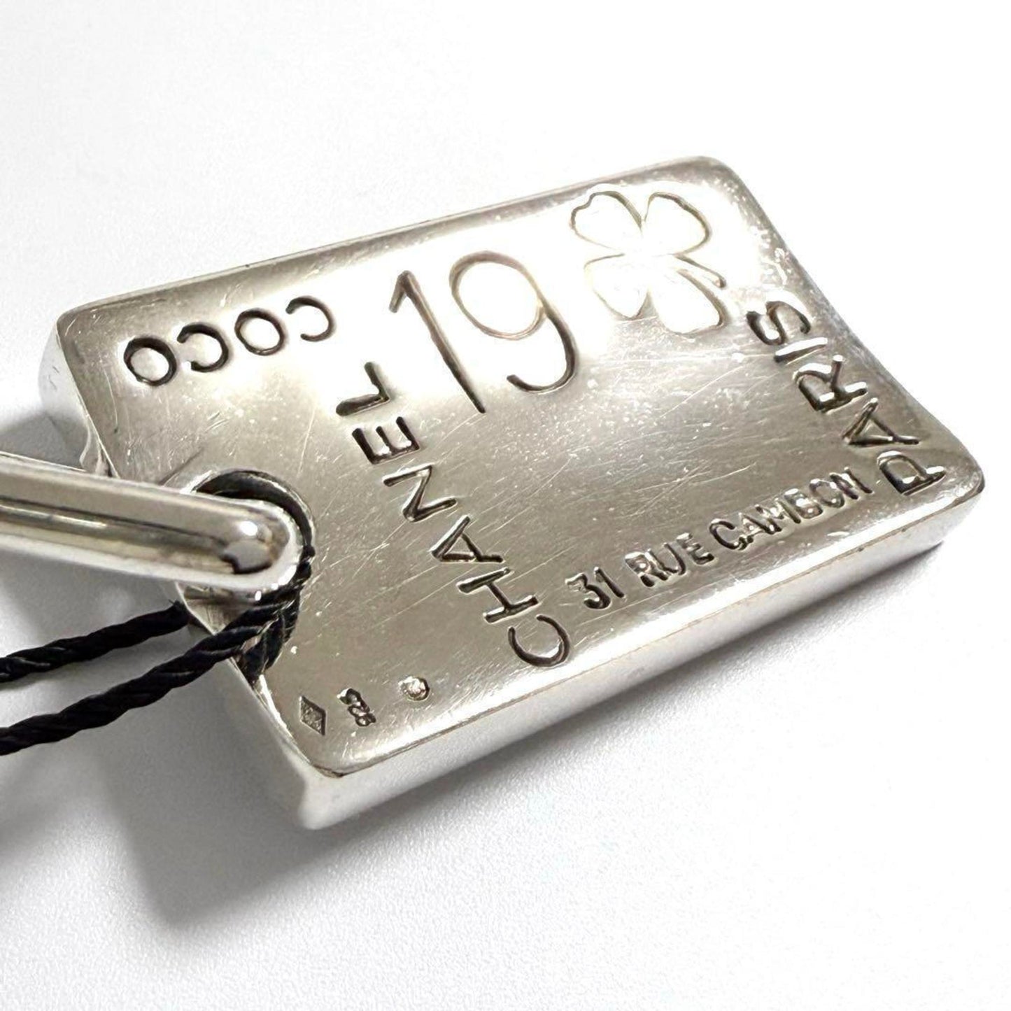Chanel Silver Silver Key Rings
