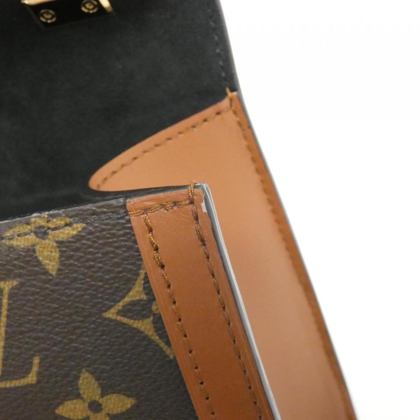 Louis Vuitton Coated Canvas Brown Handbags