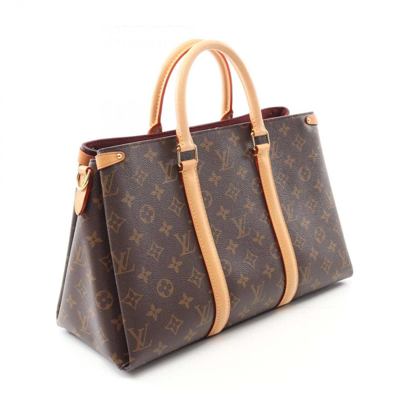 Louis Vuitton Coated Canvas Brown Handbags