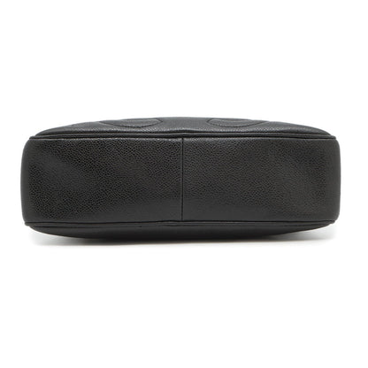 Chanel Calfskin Black Shoulder Bags