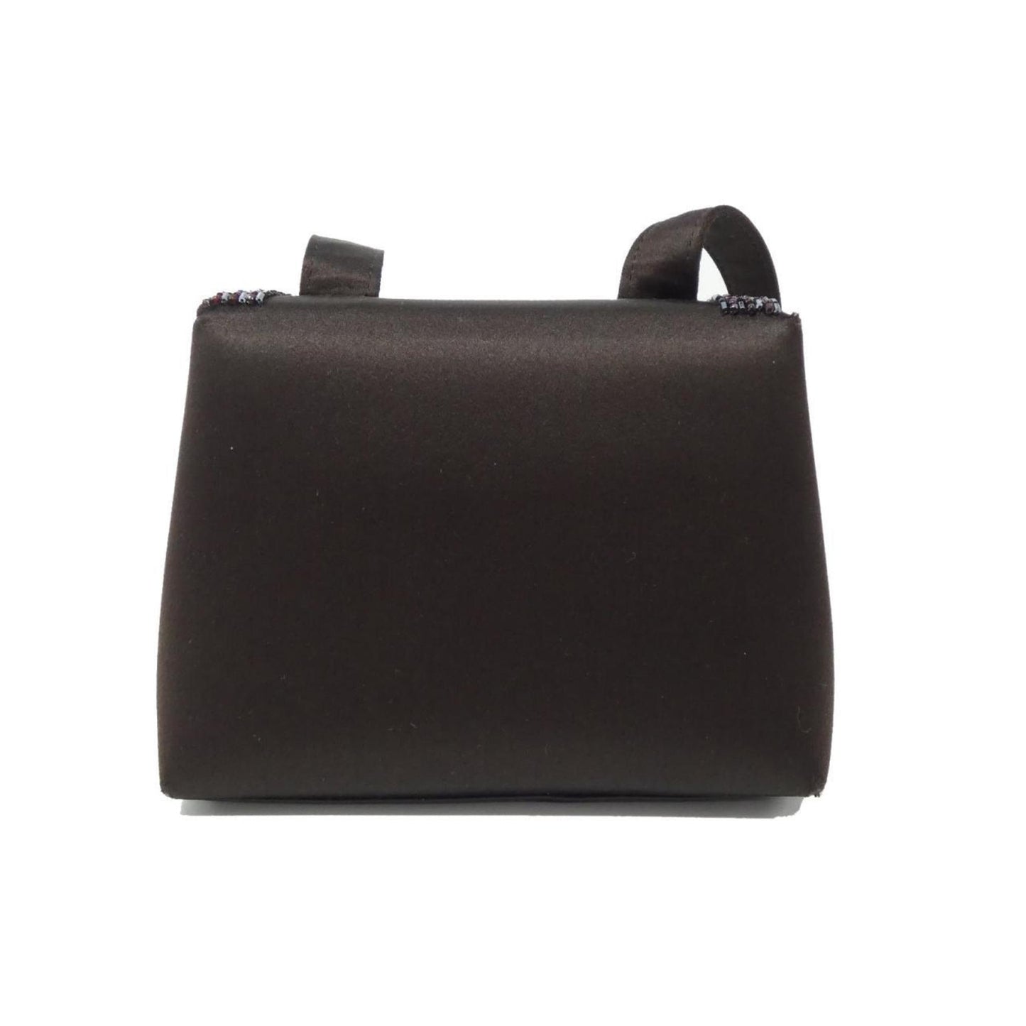 Chanel Satin Brown Shoulder Bags