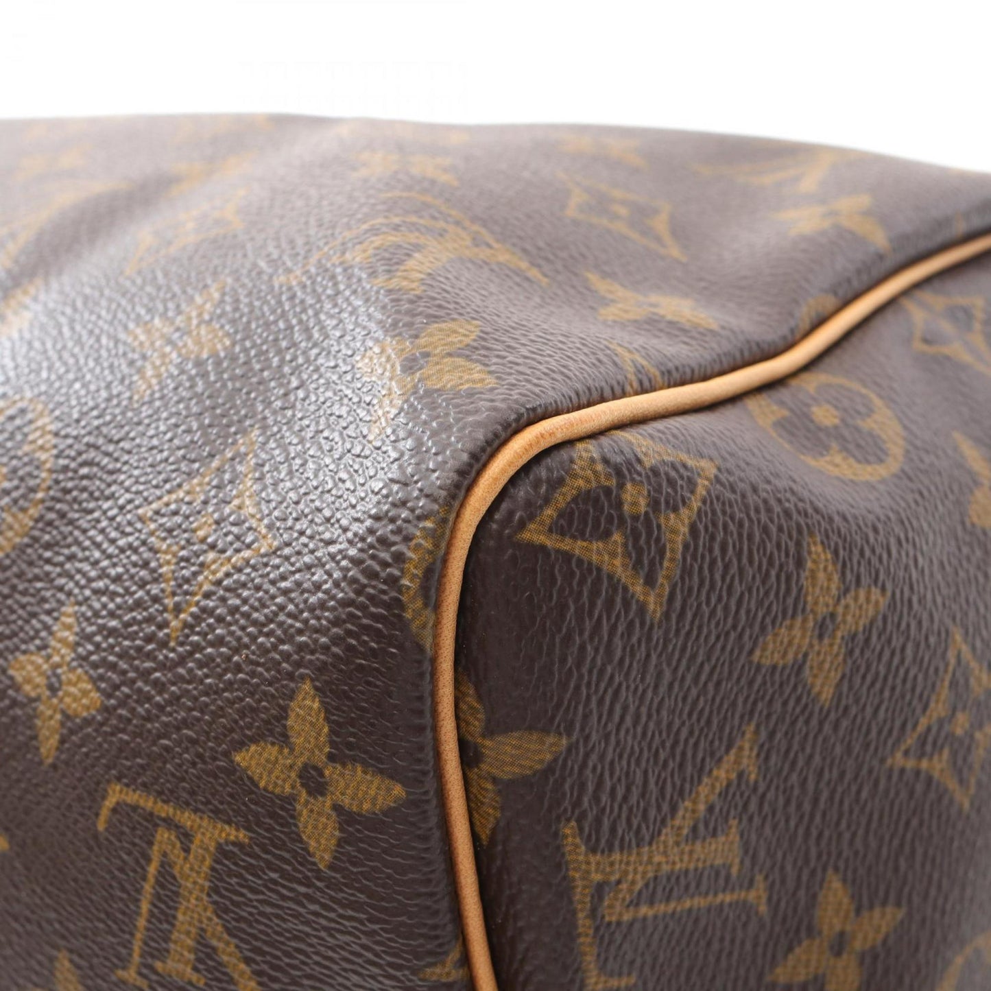 Louis Vuitton Coated Canvas Brown Handbags
