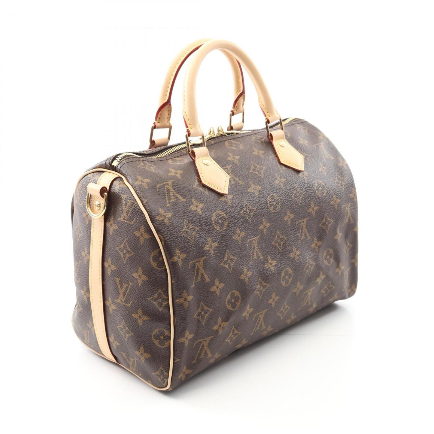 Louis Vuitton Coated Canvas Brown Handbags