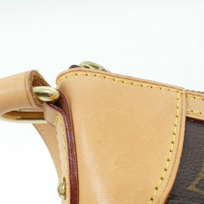 Louis Vuitton Coated Canvas Brown Shoulder Bags