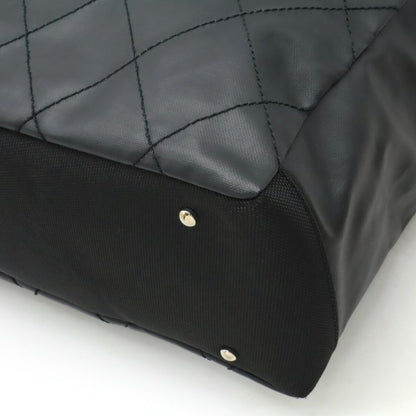 Chanel Coated Canvas Black Handbags