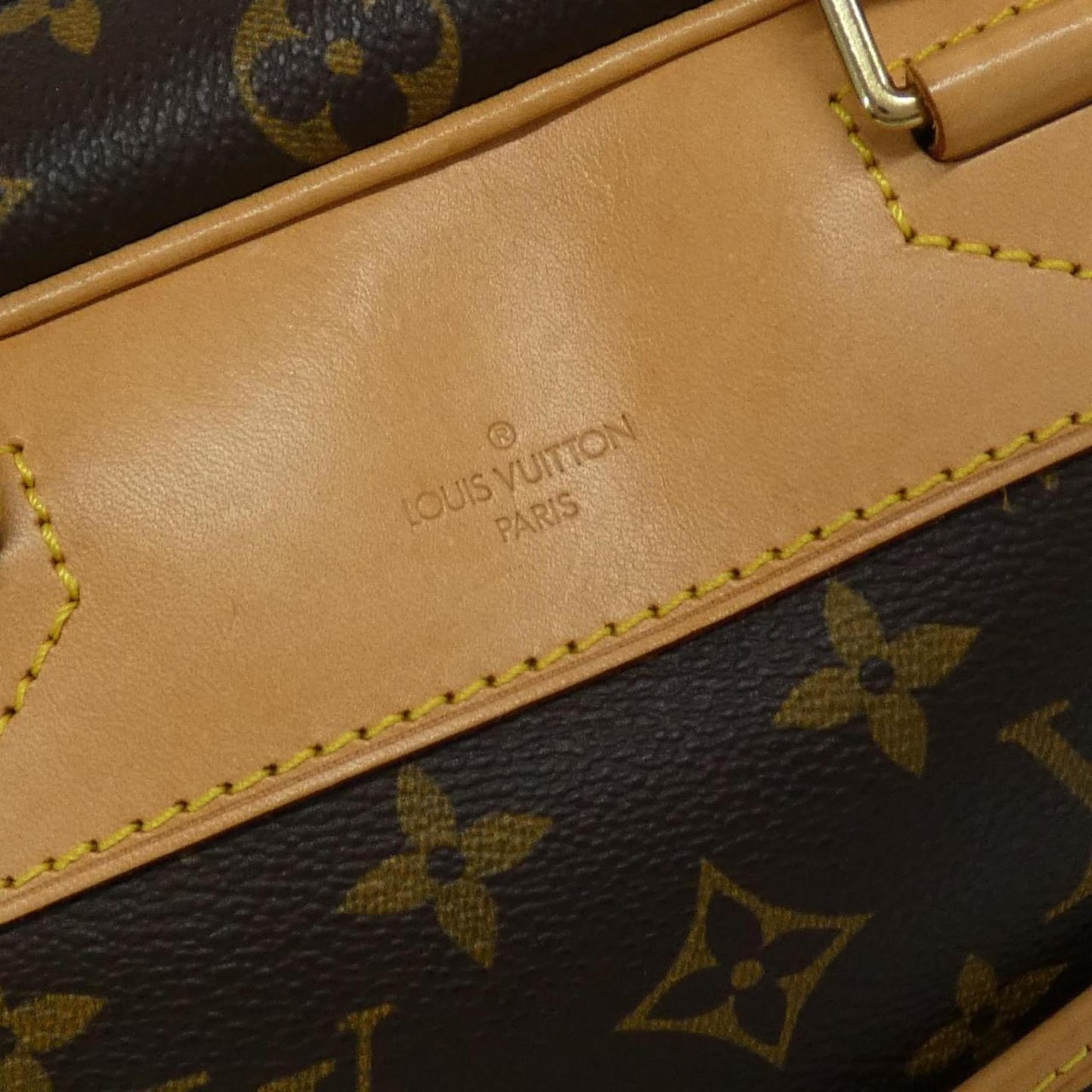 Louis Vuitton Coated Canvas Brown Handbags