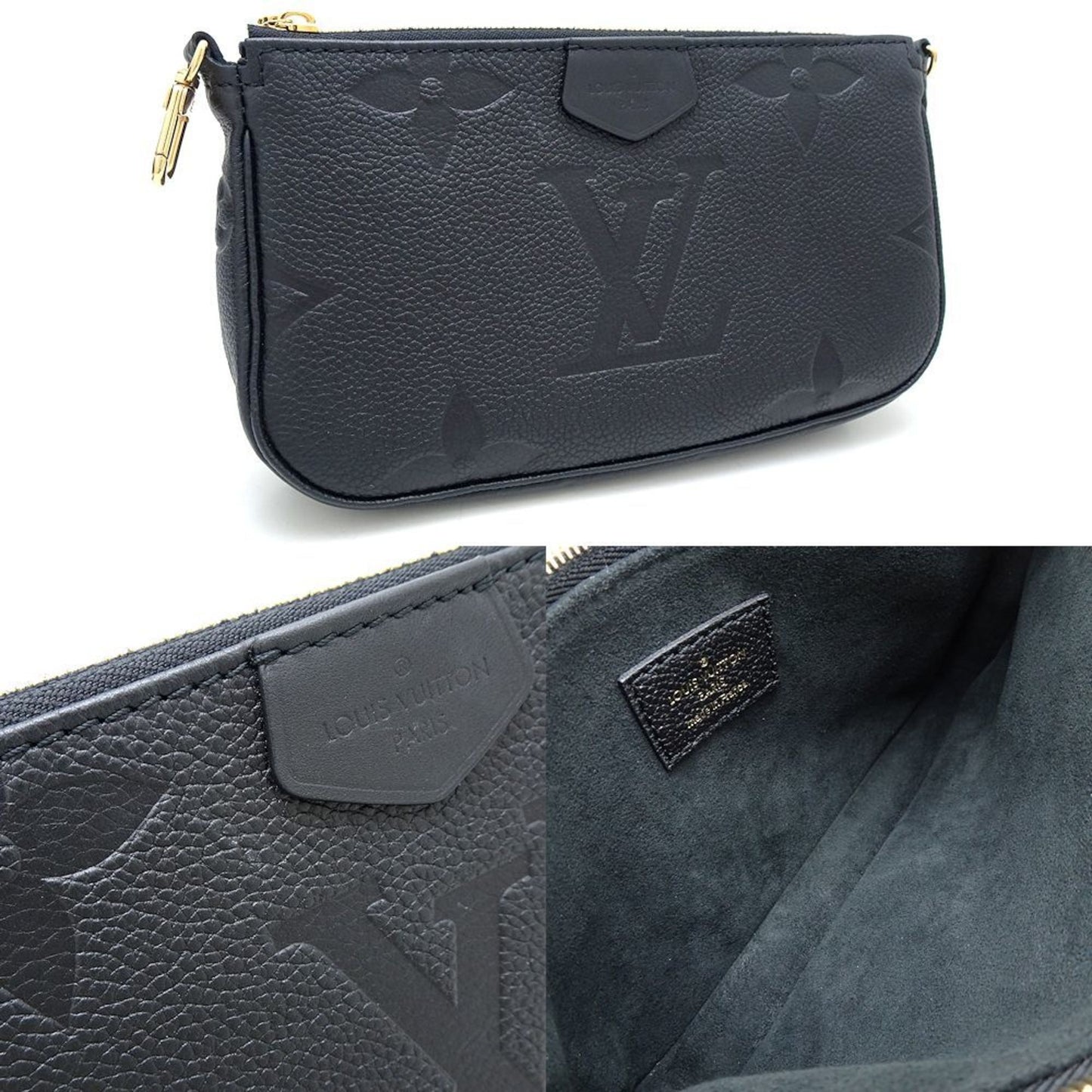 Louis Vuitton Empreinte Black Shoulder Bags