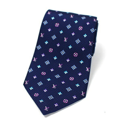 Louis Vuitton Silk Blue Ties
