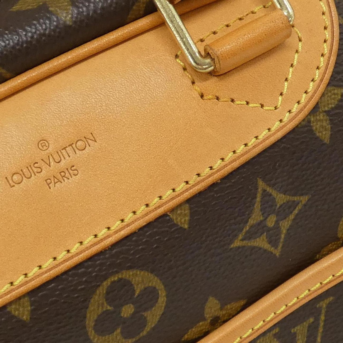 Louis Vuitton Coated Canvas Brown Handbags