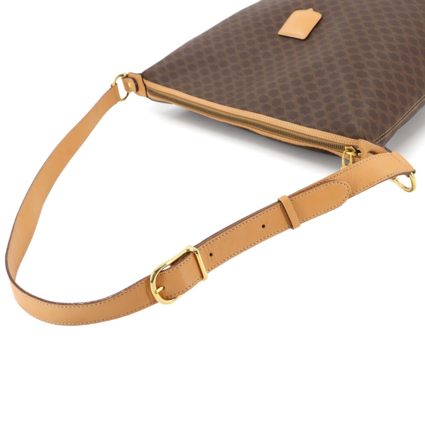 Celine Pvc Brown Shoulder Bags