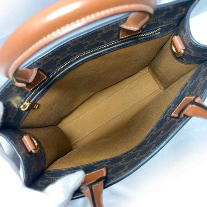 Celine Pvc Brown Shoulder Bags