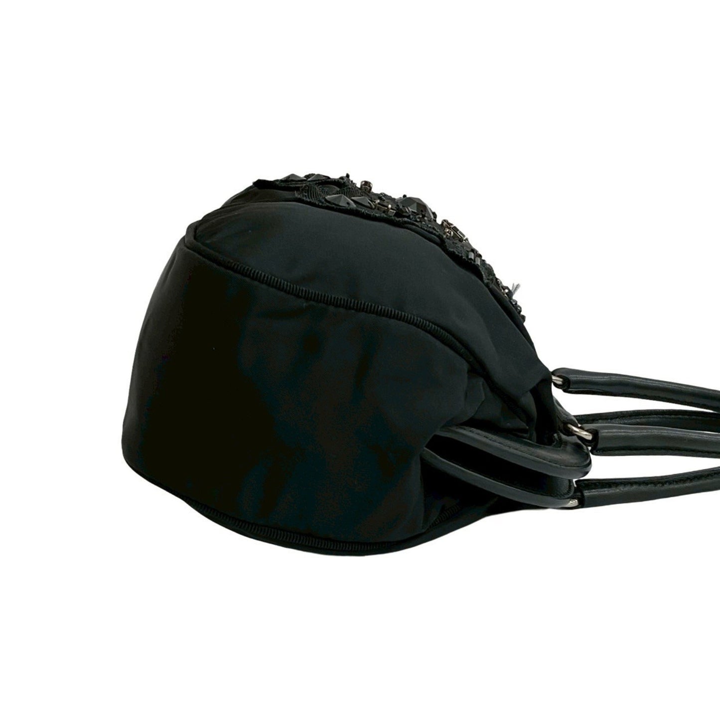Prada Nylon Black Handbags