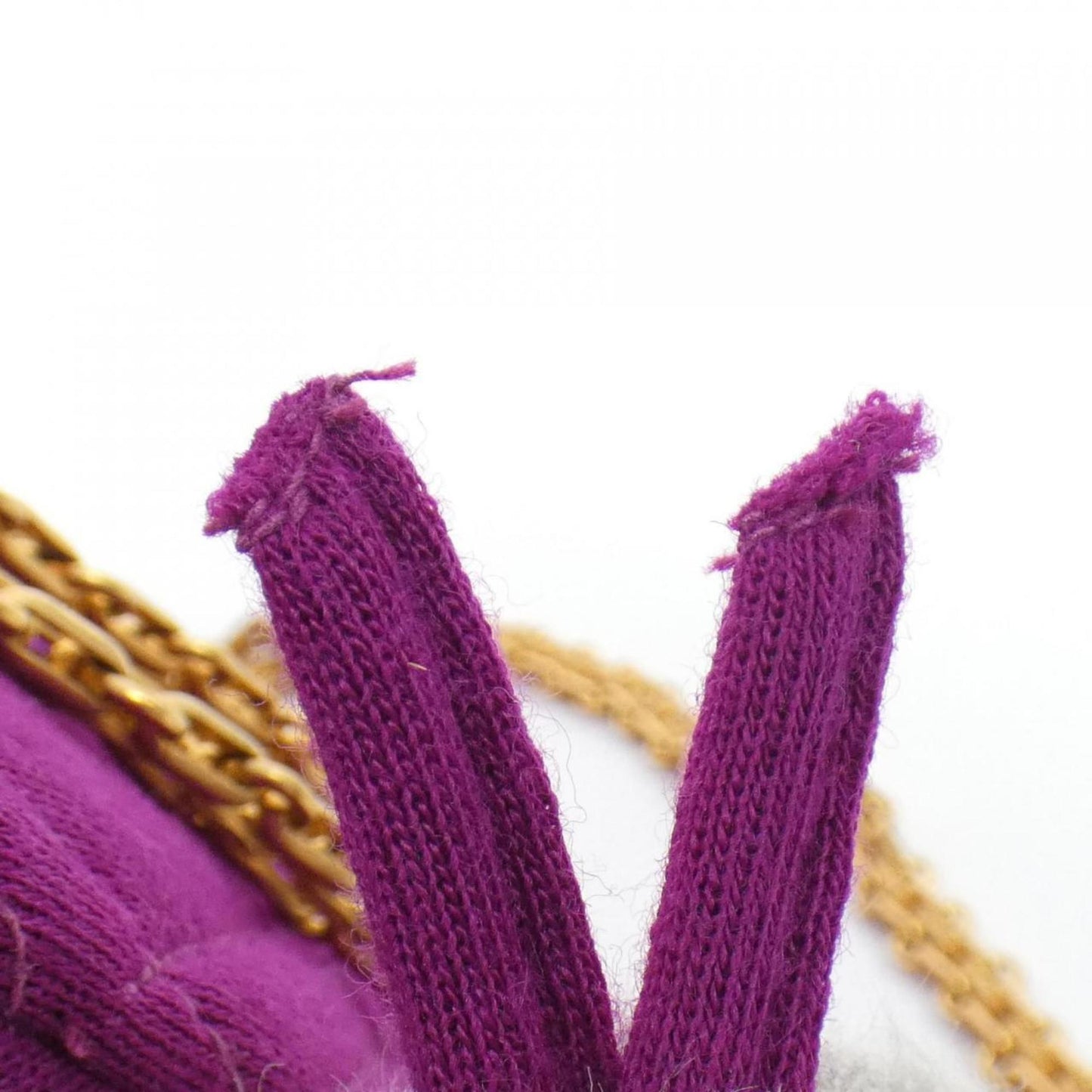 Chanel Canvas Purple Shoulder Bags