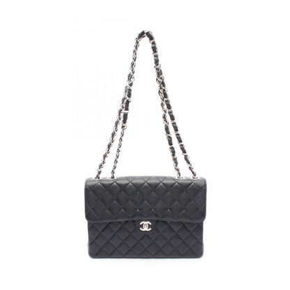 Chanel Calfskin Black Shoulder Bags