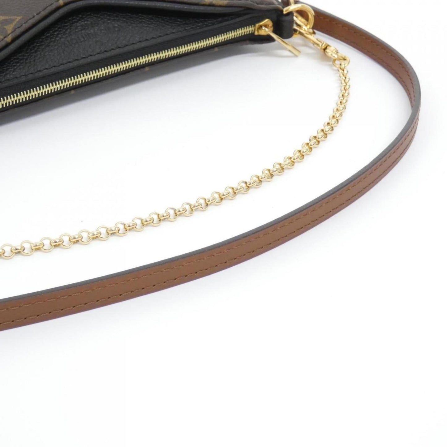 Louis Vuitton Coated Canvas Black Shoulder Bags