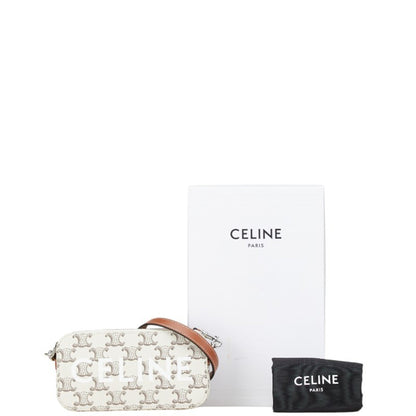 Celine Pvc Brown Shoulder Bags