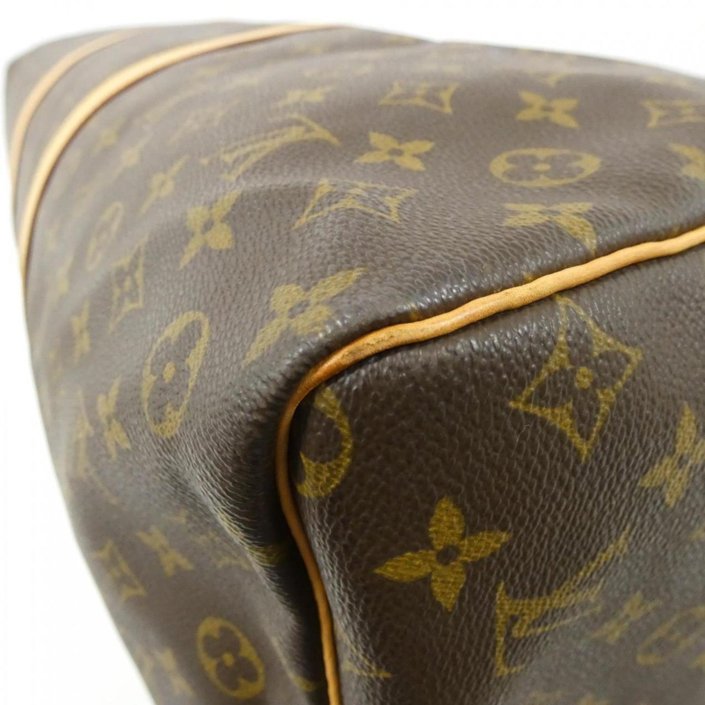 Louis Vuitton Coated Canvas Brown Travel Bags