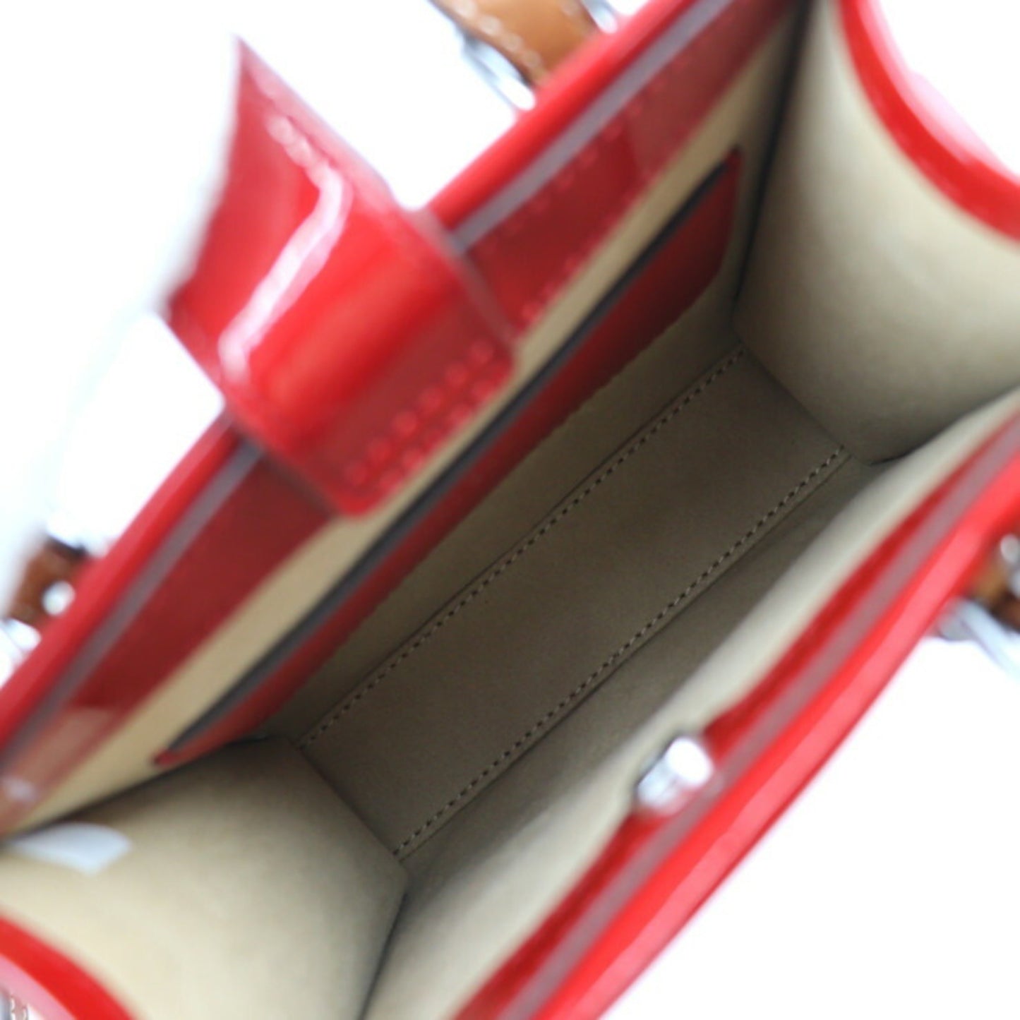 Tory Burch Patent Brown Handbags