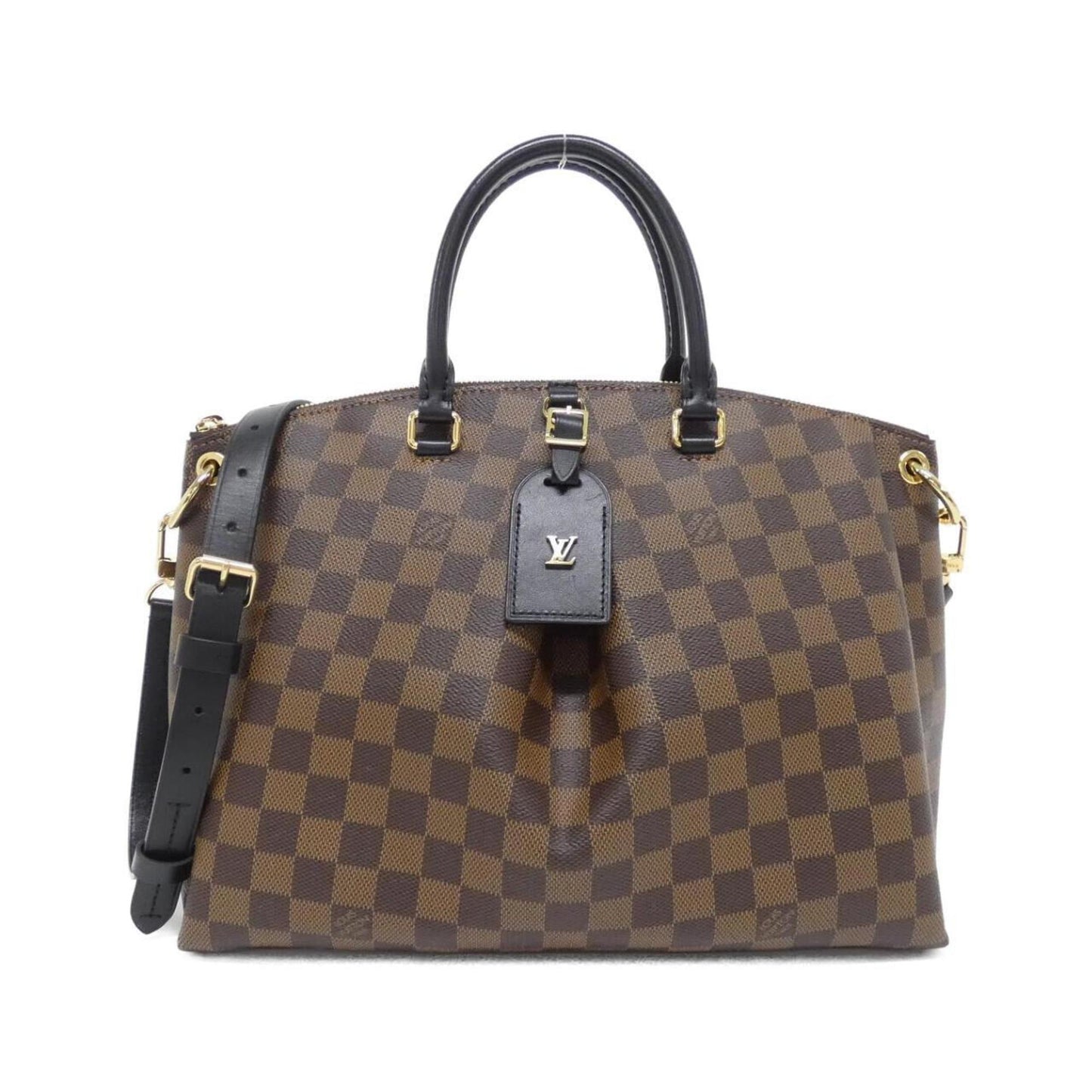 Louis Vuitton Coated Canvas Brown Handbags