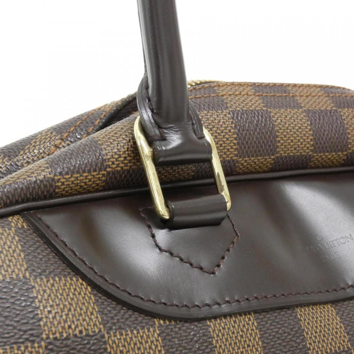 Louis Vuitton Coated Canvas Brown Handbags