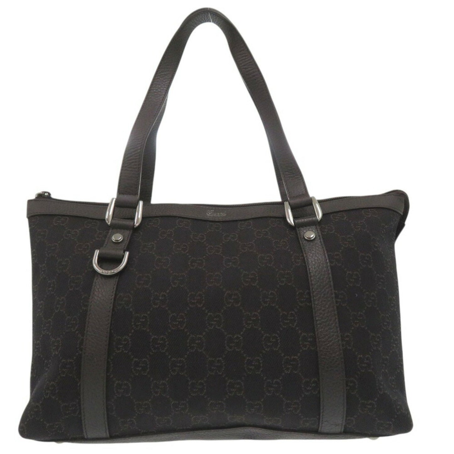 Gucci Canvas Brown Tote Bags
