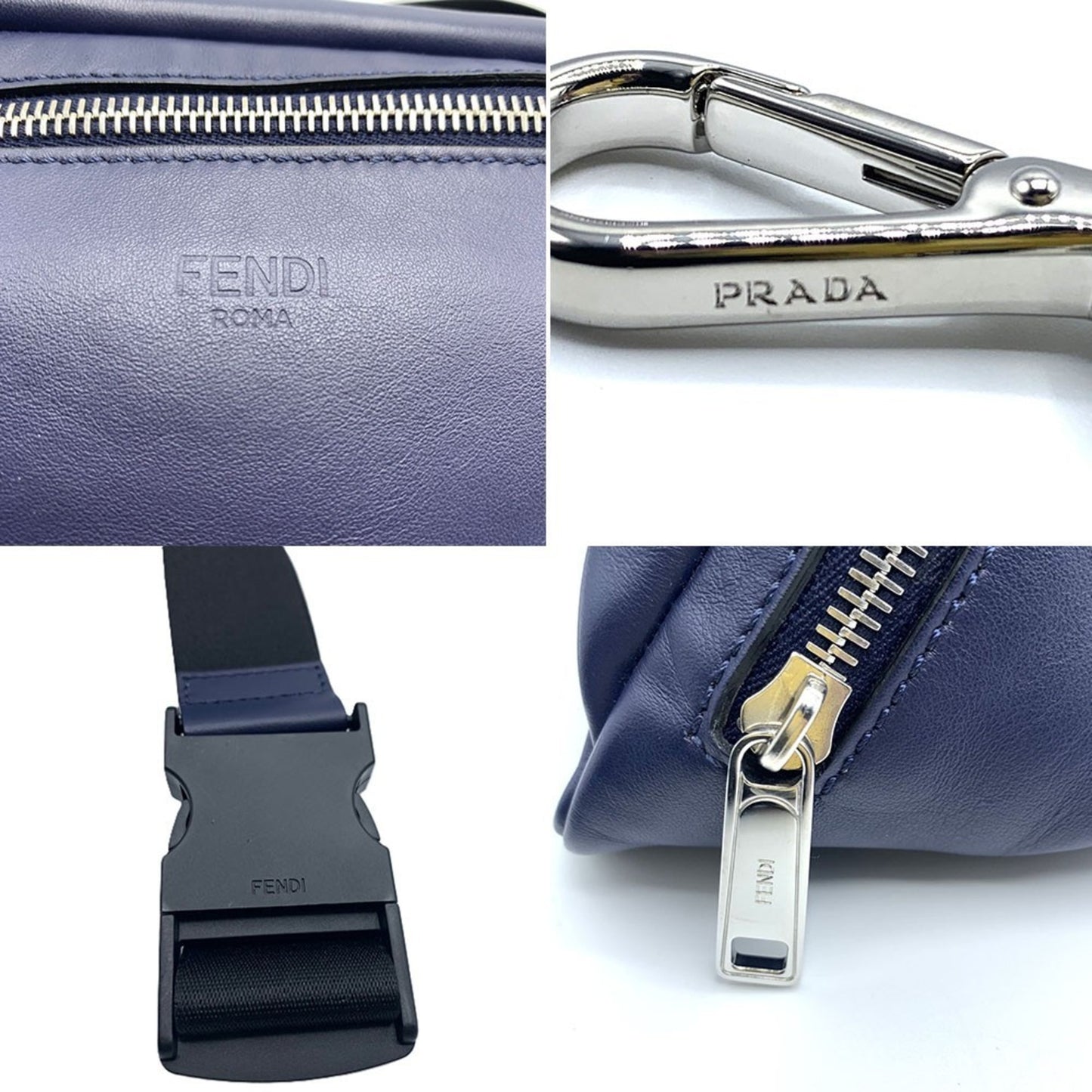 Fendi Others Blue Crossbody Bags