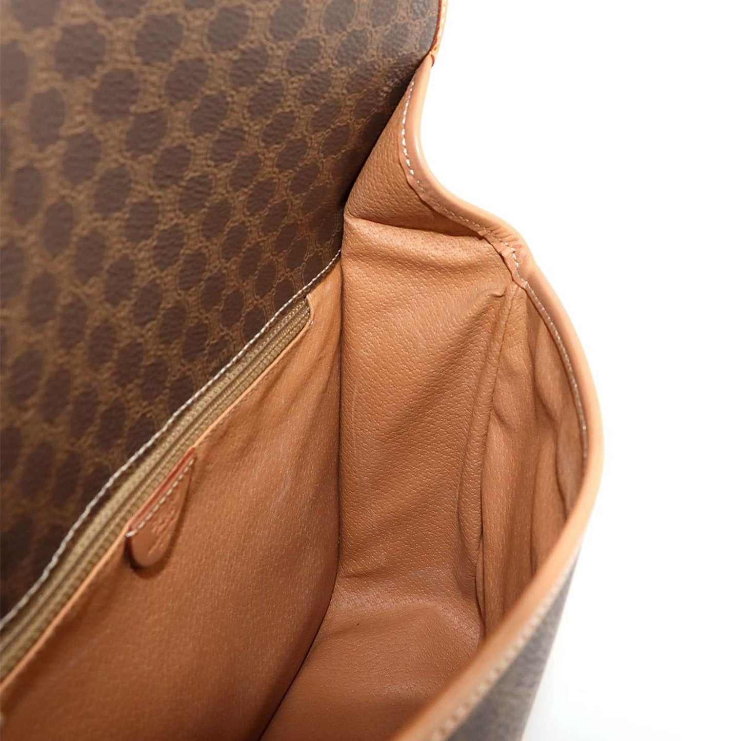 Celine Pvc Brown Shoulder Bags