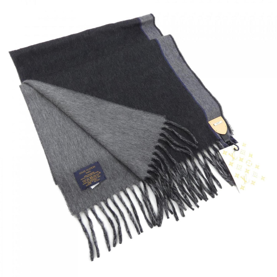 Louis Vuitton Cashmere Black Scarves