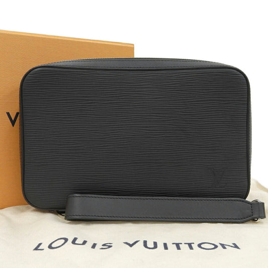 Louis Vuitton Epi Black Clutch Bags