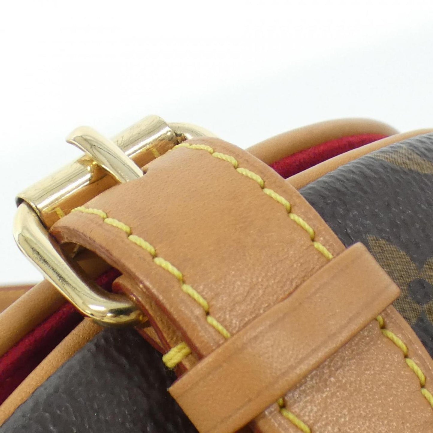 Louis Vuitton Coated Canvas Brown Shoulder Bags