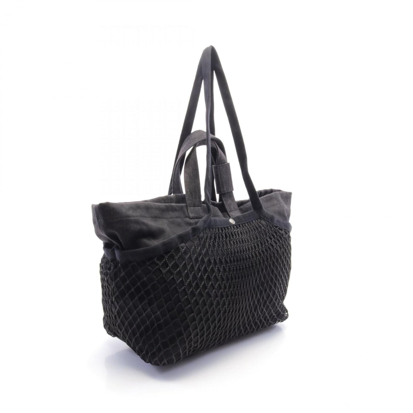 Balenciaga Denim Black Tote Bags