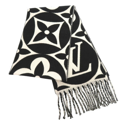 Louis Vuitton Wool Black Scarves