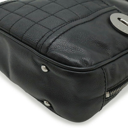 Chanel Calfskin Black Handbags