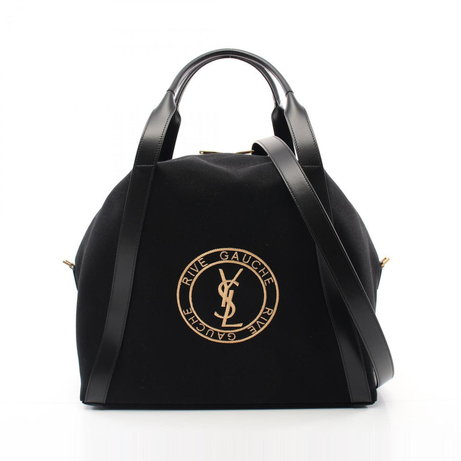 Saint Laurent Canvas Black Tote Bags