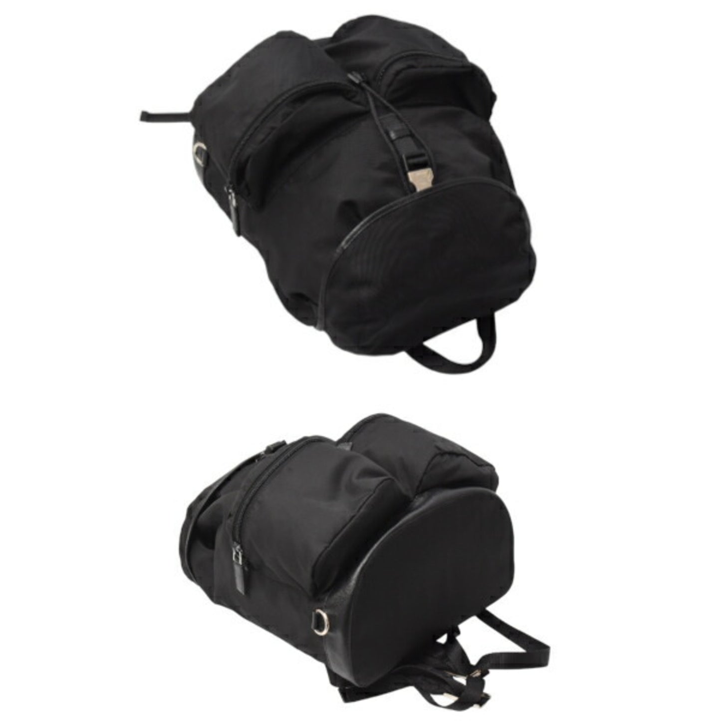 Prada Nylon Black Backpacks