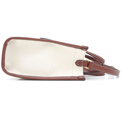 Burberry Canvas Brown Shoulder Bags