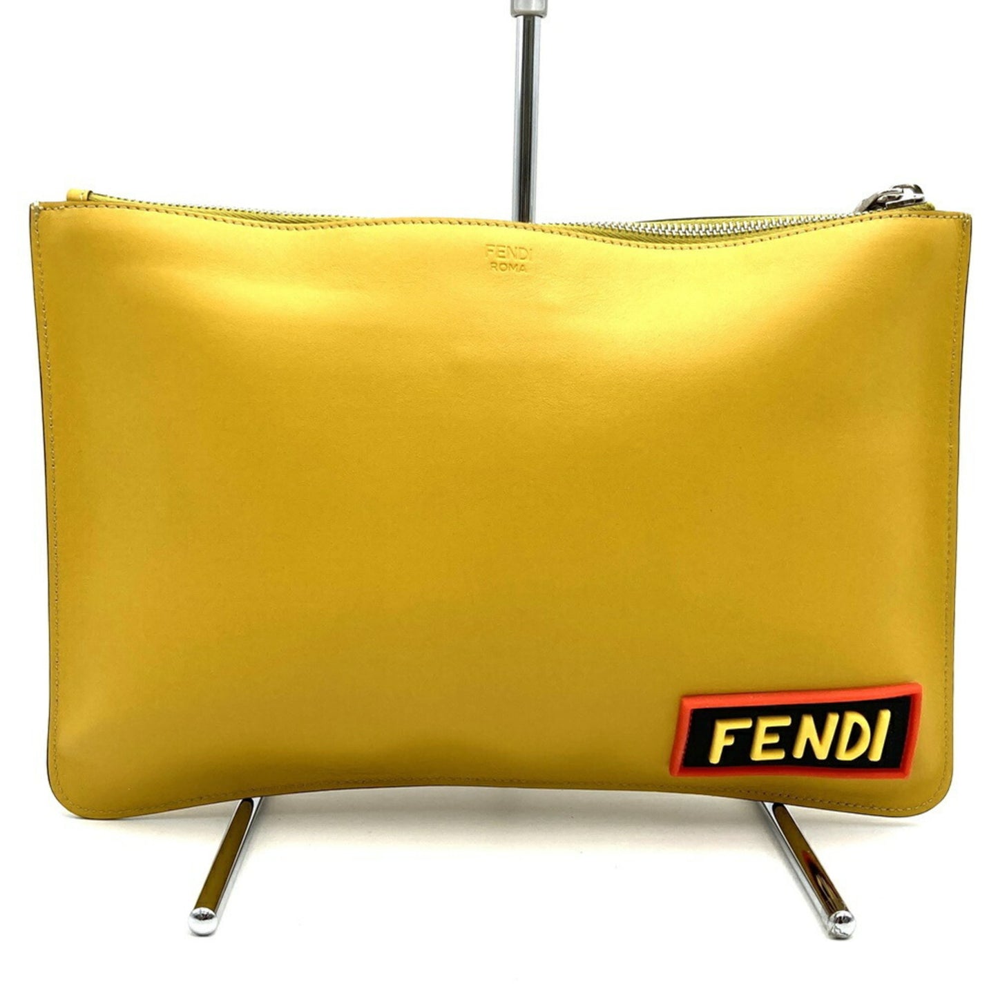 Fendi Others Yellow Clutch Bags