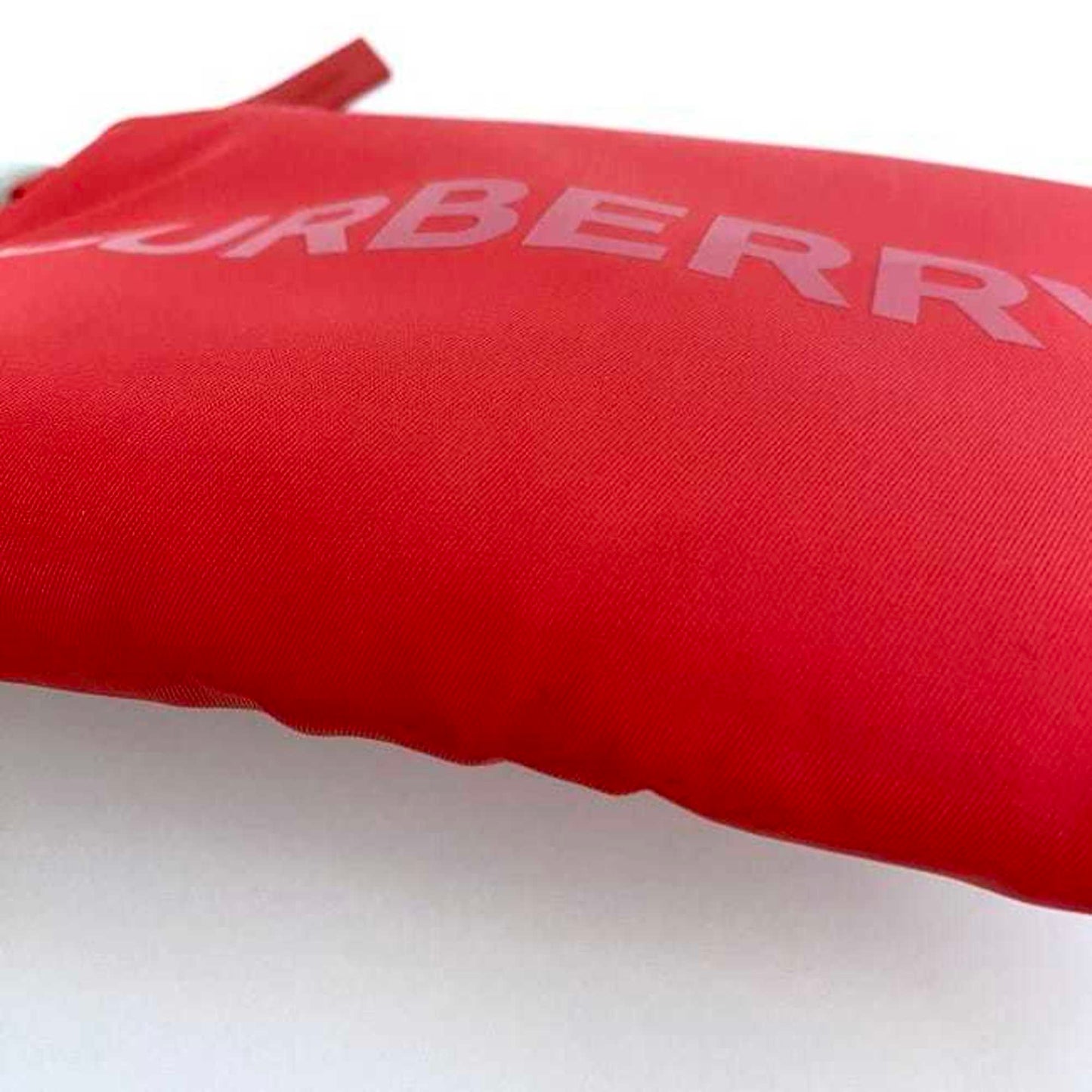 Burberry Nylon Red Clutch Bags