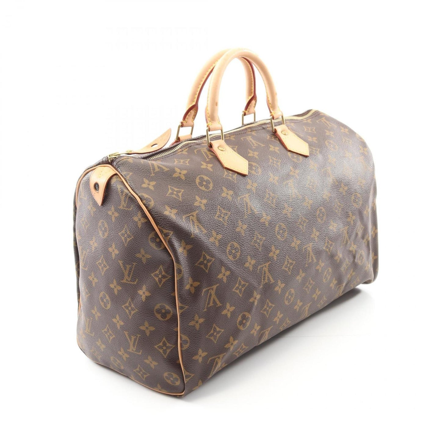 Louis Vuitton Coated Canvas Brown Handbags