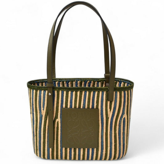 Loewe Others Green Tote Bags