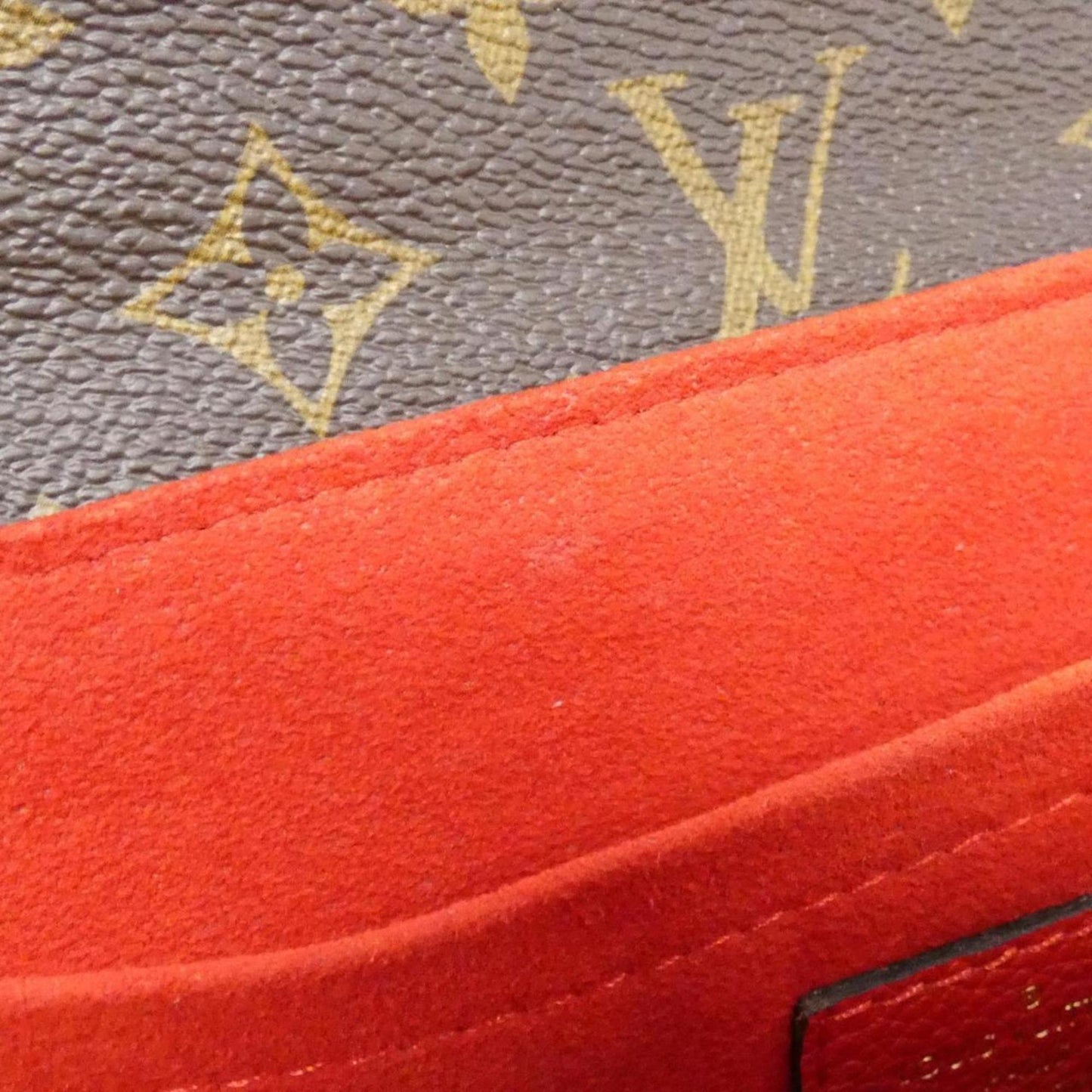 Louis Vuitton Monogram Canvas Red Shoulder Bags