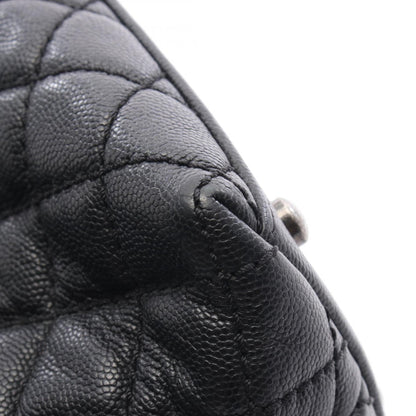 Chanel Calfskin Black Handbags