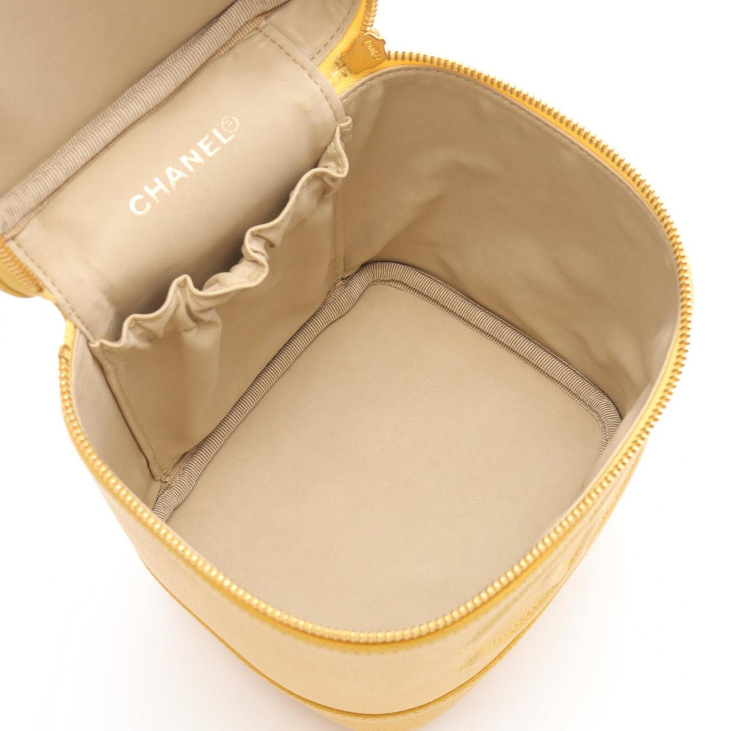 Chanel Calfskin Yellow Handbags