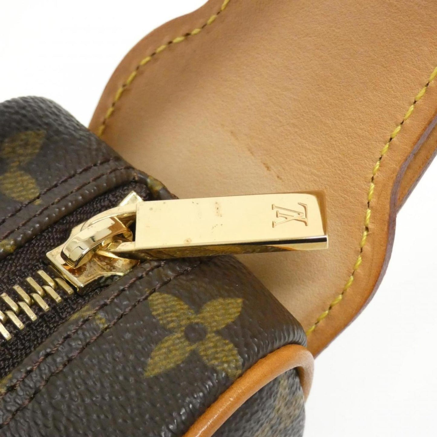 Louis Vuitton Coated Canvas Brown Shoulder Bags